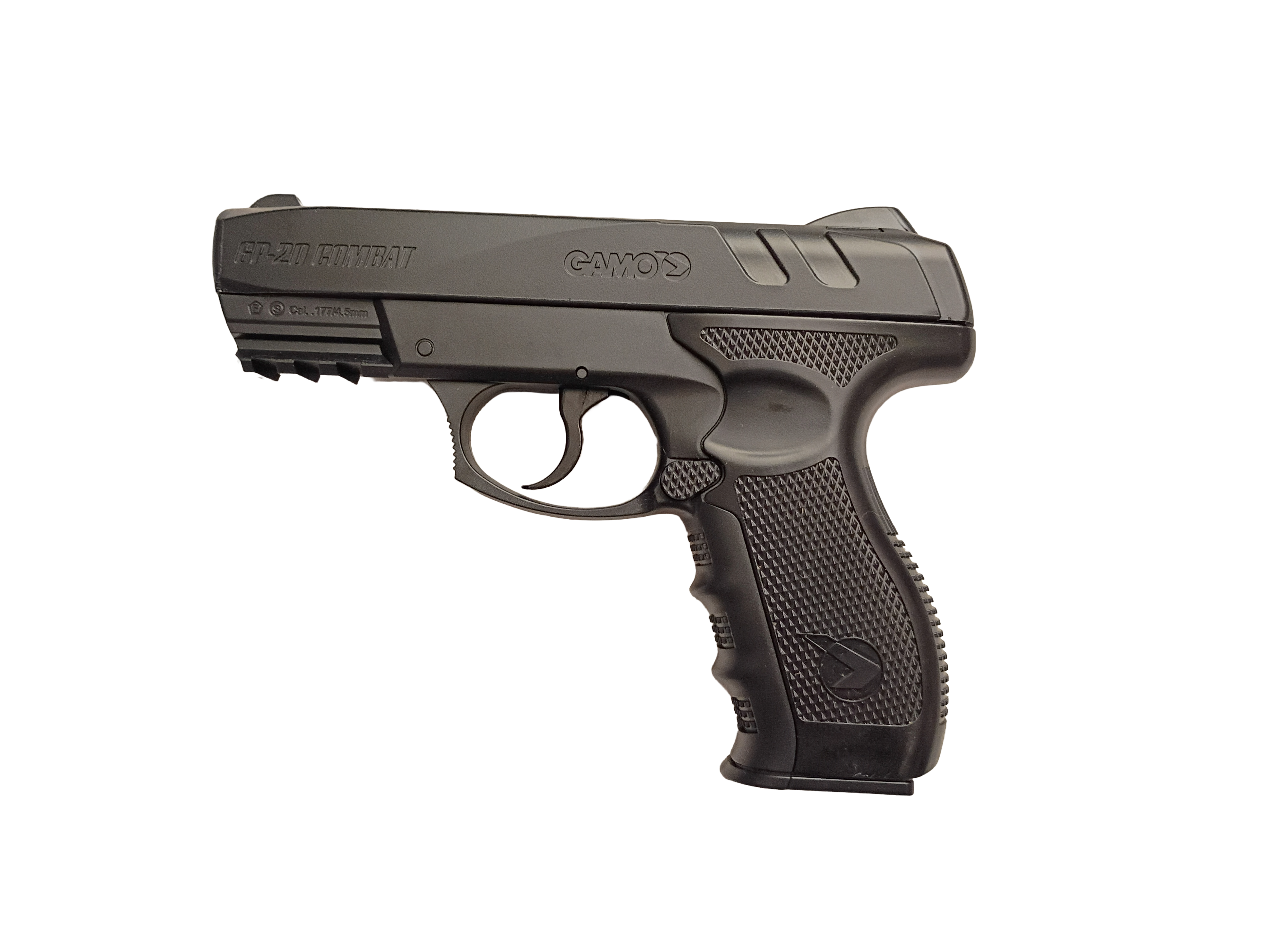 this is one side of the gamo-gp20 combatpistol